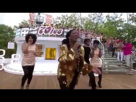 Boney M  feat  Liz Mitchell   Brown Girl In The Ring ZDF Fernsehgarten   18 MAY 2014