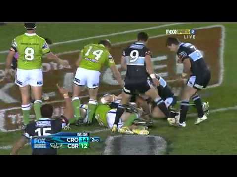 NRL Highlights | NRL 2011 Round 18 Highlights: Sharks V Raiders