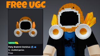 Free UGC Limited! How To Get Fishy Brainrot Dominus | Roblox | Free UGC