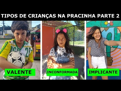 TIPOS DE CRIANÇAS NO PARQUINHO #2 Luana Melo