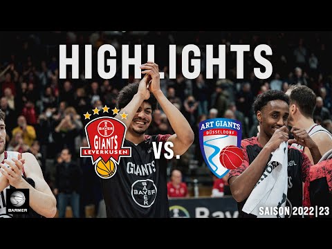 BAYER GIANTS Leverkusen : ART GIANTS Düsseldorf | Highlights | ProA | Saison 2022/23