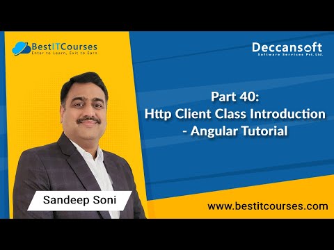 Part 40 Http Client Class Introduction Angular Tutorial