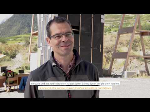 Erdbebensicherheit von Holzgebäuden - Ausschwingversuche