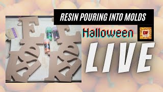 EEK!! Halloween Episode | Plus A Giveaway | Resin Art | Epoxy Resin Art