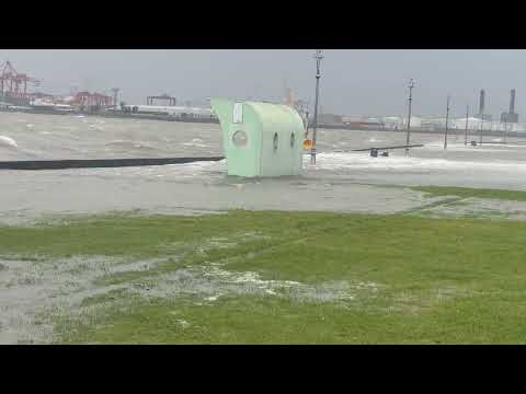 Clontarf flooding 