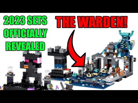 NEW 2023 LEGO MINECRAFT SETS OFFICIALLY REVEALED! *THE WARDEN!*
