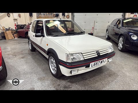 1993 PEUGEOT 205 GTI | MATHEWSONS CLASSIC CARS | AUCTION: 8, 9 & 10 OCTOBER 2025