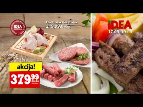 IDEA vikend akcija 17. - 19.03.2017.