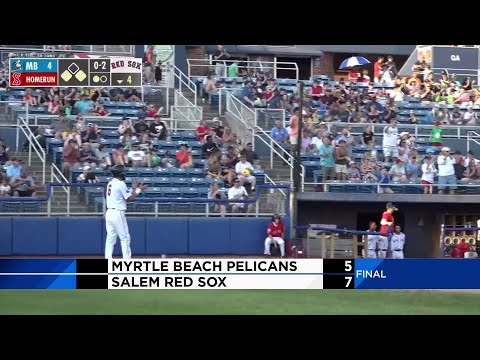 Salem's Castellanos soars Red Sox over Pelicans