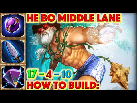 SMITE: HOW TO BUILD HE BO - He Bo Mid Build | He Bo Middle Lane Guide (Smite Season 7) 2020 He Bro