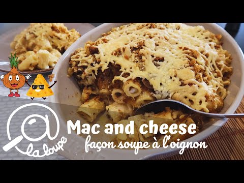 GRATIN DE PATES FACON SOUPE A L'OIGNON #253