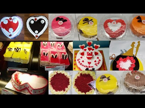 Birthday velvet Cake designs ||Heart shaped cake decoration ideas