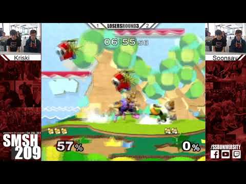 SMSH 209 - Krizski vs. Soonsay - Melee Singles WS