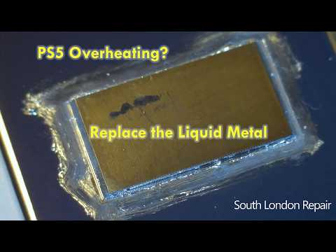 PS5 Overheating? Replace the Liquid Metal