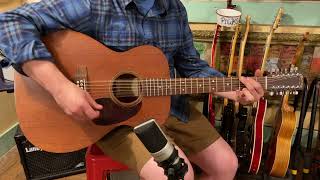 Video thumbnail for 2004 Martin J12-15 jumbo 12-string guitar by Jake Wildwood & Co