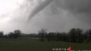 preview picture of video 'Rope tornado near Mangum OK, 3-18-12'