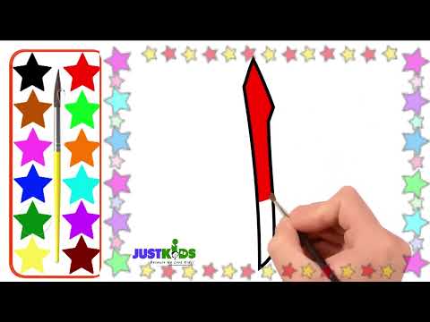 Drawing & Coloring Arabic Alphabet for Kids