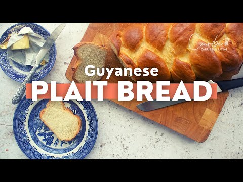 How to make your own bread | Guyanese Plait Bread | for Guyanese Pepperpot| easy baking recipes