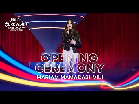 Mariam Mamadashvili - Mzeo - Junior Eurovision 2022 Opening Ceremony