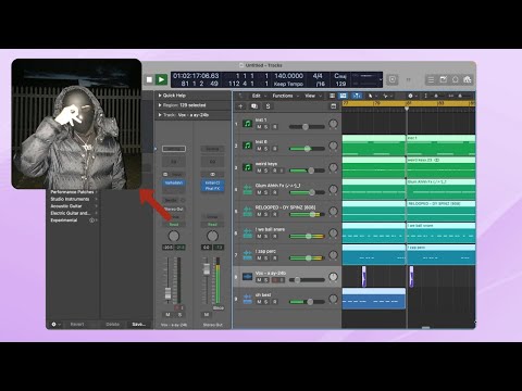 Making a Beat for Esdeekid | Logic Pro Cookup