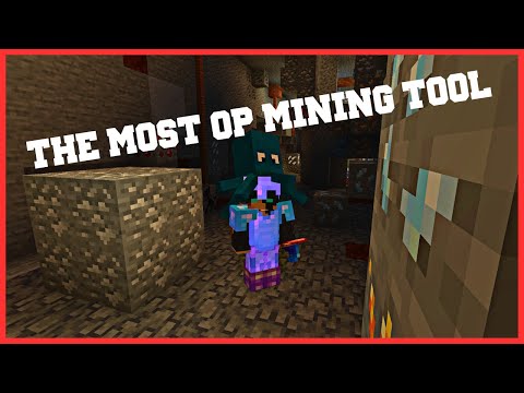 I USED THE MOST OVERPOWERED BEGINNER MINING TOOL IN CRAZY CRAFT!!  | Crazy Craft Updated Episode 3 |
