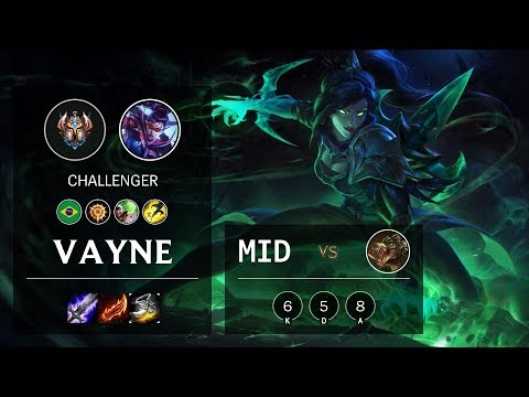 Vayne Mid vs Renekton - BR Challenger Patch 10.4