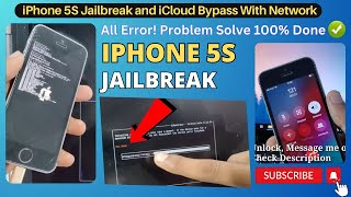 iPhone 5s Jailbreak error fix 100% (Window) | bypass iCloud Activation Lock Without apple id