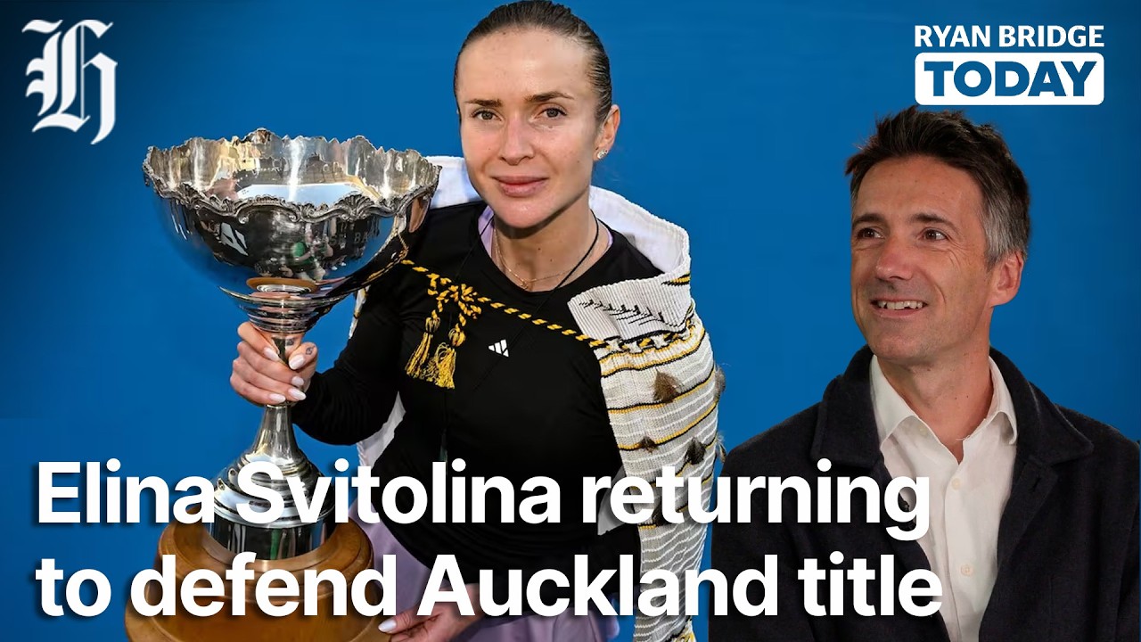 'I did get good news this morning': Who's the next tennis star for ASB Classic? | Ryan Bridge TODAY