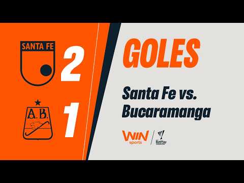 Santa Fe vs. Bucaramanga (goles) | Liga BetPlay Dimayor 2026-2 | Fecha 14