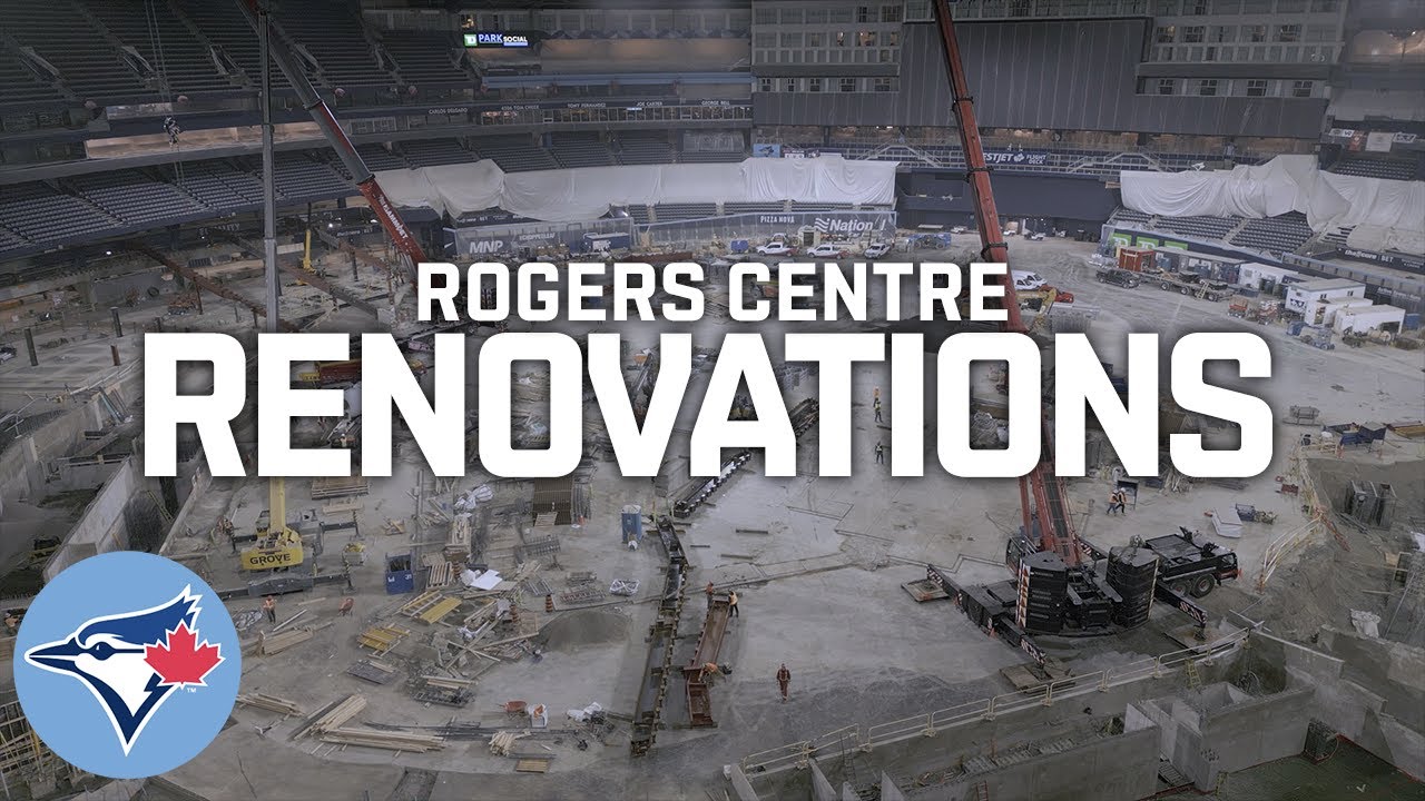 The second phase of Rogers Centre renovations are underway