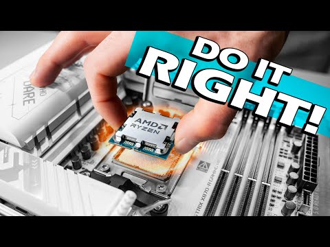 How to Install a CPU - AMD Ryzen on Socket AM5
