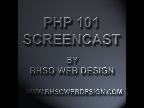 #20 PHP 101 Screencast - Reading ini files with PHP