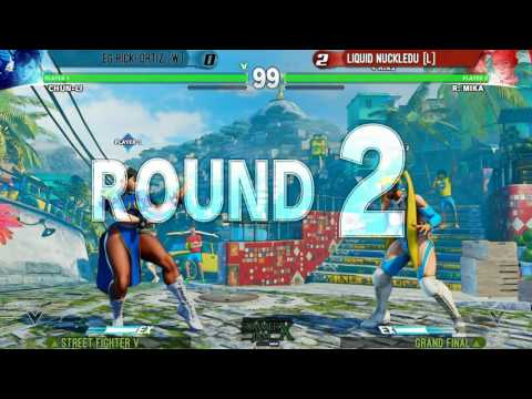 SFV - Summer Jam X Grand Final - EG Ricki Ortiz /Chun-Li/ vs Liquid Nuckledu /R.Mika/ HD720p 60FPS