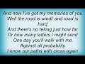 Josh Ritter - Paths Will Cross Lyrics