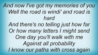 Josh Ritter - Paths Will Cross Lyrics