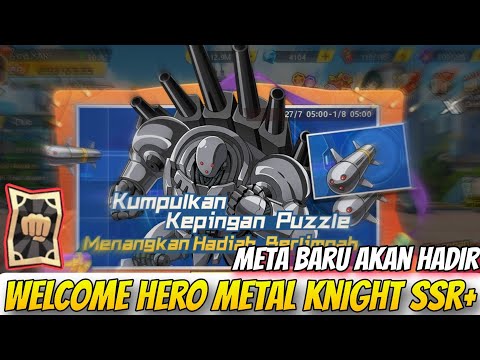 METAL KNIGHT SSR+ HERO SPESIAL🔥, CUMAN SSR+ YANG BERBEDA SENDIRI - One Punch Man The Strongest