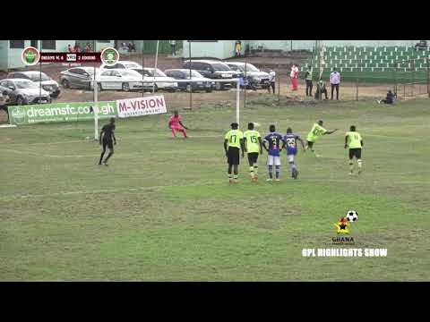 GPL MATCH DAY 14 HIGHLIGHTS: DREAMS FC 4 - ADUANA STARS 2