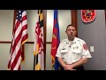 fire chief video update for april 6 2020