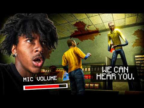 DON'T Play A Gas Station Horror Game With Your Friends.. |Shift at Midnight