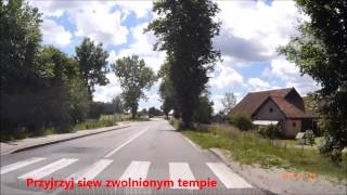preview picture of video 'Fotoradar miłkowskiej SG w Staświnach k/Giżycka'