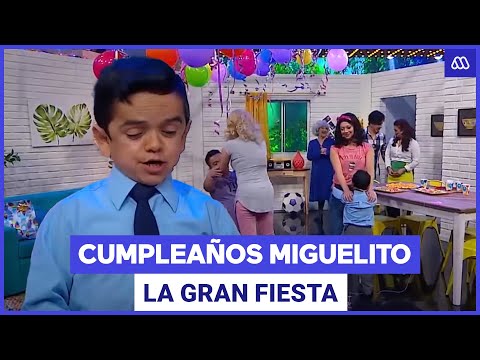 Miguelito's best moments | The fun birthday with his mom