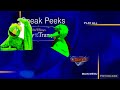 Sneak Peeks Menu From Sesame Street Let S Make Music 2000 St Patrick S Day Edition 2006 DVD