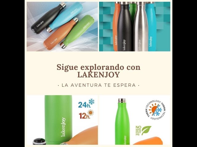 Vídeo relacionado con Grupo Erik Cantimplora acero inoxidable Guns N Roses - Botella de agua acero inoxidable Termica 500ml con Asa (Termo agua negro) | Aislamiento Doble pared Frio/Calor
