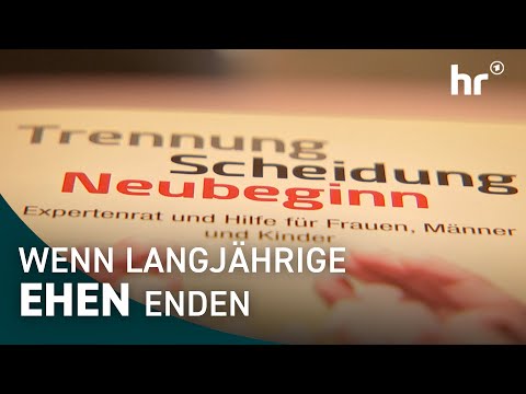 Der stille Boom der Spät-Scheidungen