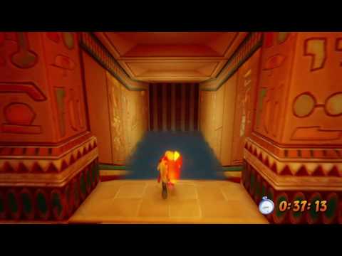 Tomb Wader 1:15:93 platinum relic (crash 3 remake)