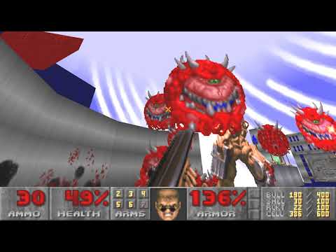 Doom 2 Depths of Insanity Level 7 UV Max in 7:16 (Commentary)