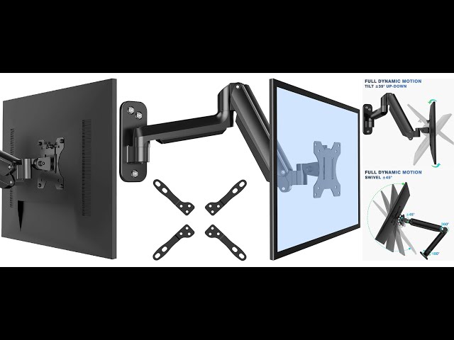 Vídeo relacionado con RICOO Soporte Monitor Pared Fijo Plano Delgado Pantalla PC de 13-29" (33-74cm) N0611 Universal para monitores LED/LCD/TFT VESA 75x75-100x100
