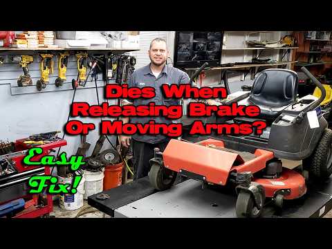Zero Turn Dies When Taking The Parking Brake Off, Put In Gear, Engaging The Blades Or Moving Arms In