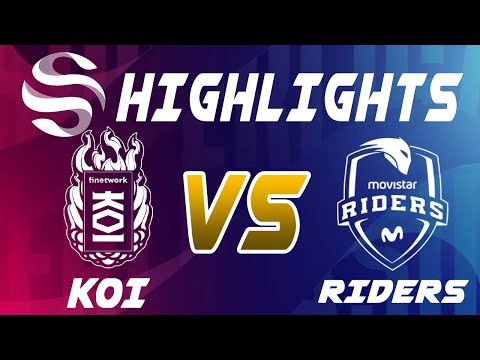 KOI vs Movistar Riders Highlights - LEAGUE OF LEGENDS - SUPERLIGA - JORNADA 4
