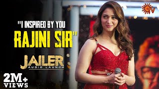 Tamannaah's Speech | Jailer Audio Launch video